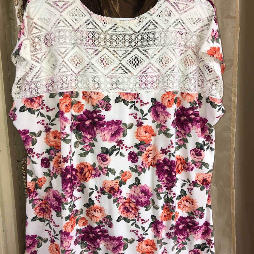 Ladies floral shirt